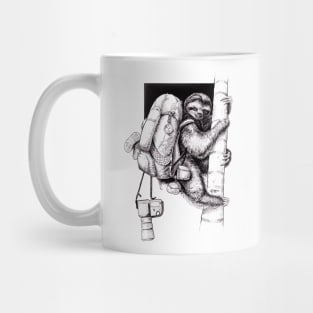 Sloth Vacation funny sloth t-shirt Mug